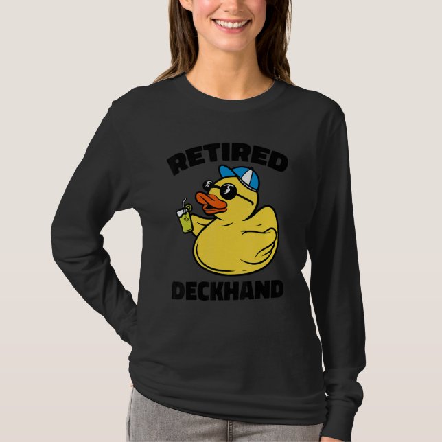 Camiseta The Legend Has Retired Deckhand (Anverso)