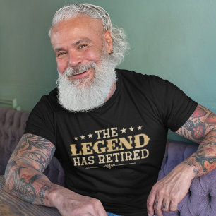 Camiseta The Legend Has Retired, Retiree's Gift