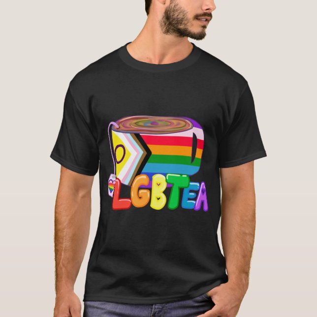 Camiseta The LGBTea  vintage (Anverso)