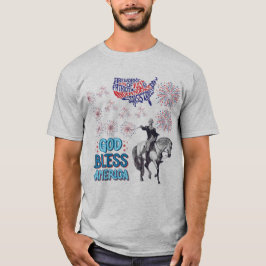 Camiseta The Liberty Lights Show gris