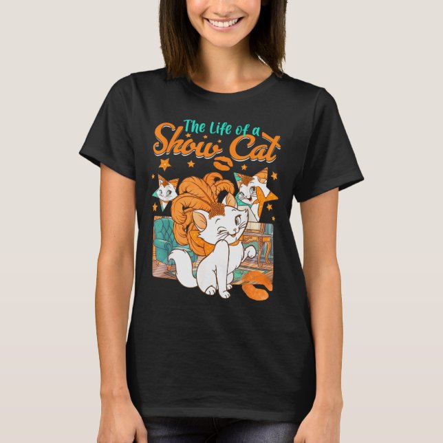 Camiseta The Life Of A Show Cat Girl For Men Women  (Anverso)
