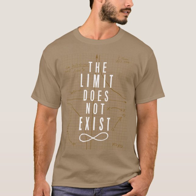 Camiseta The Limit Does Not Exist Oversized (Anverso)