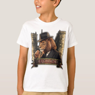Camiseta The Lionfather – Mafia Style Lion in Suit
