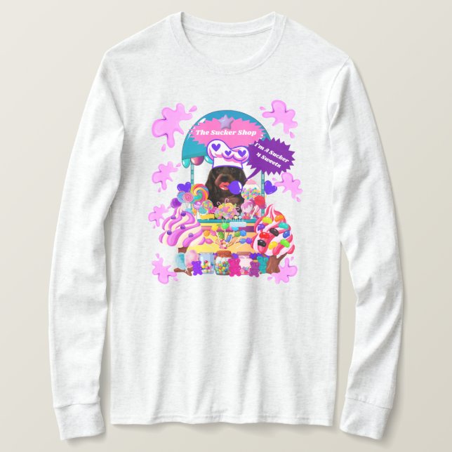 Camiseta The Lollipop & Candy Shop Ladies Winter Tee (Anverso del diseño)