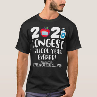 Camiseta The Longest School Year Ever 2021