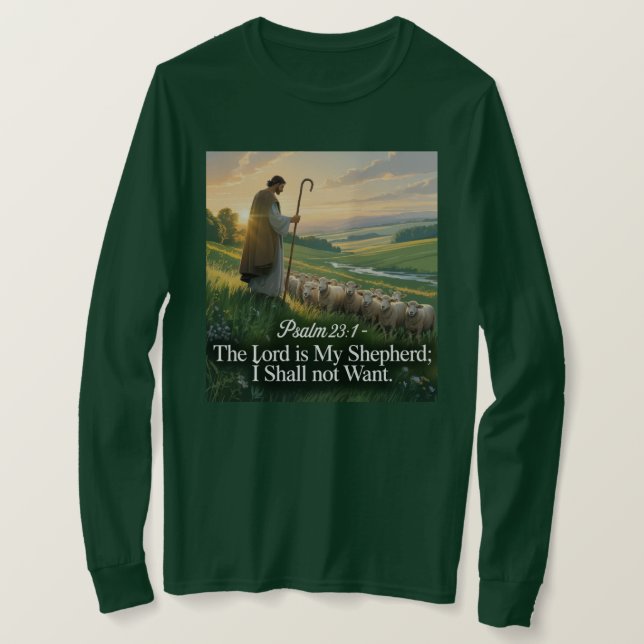 Camiseta The Lord Is My Shepherd T-Shirt (Anverso del diseño)