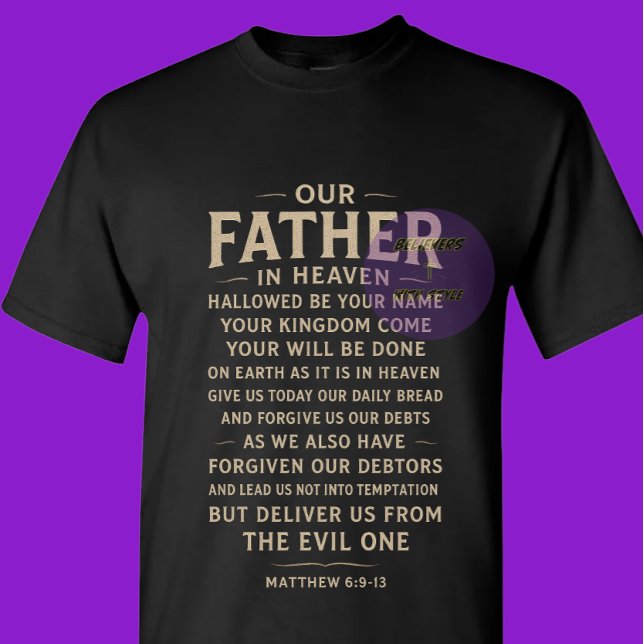 Camiseta The LORDs Prayer - Christian (Subido por el creador)