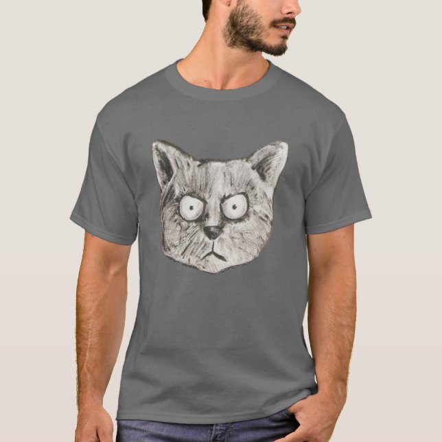 Camiseta the mad cat (Anverso)