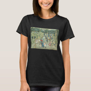 Camiseta The Mall, Central Park de Maurice Prendergast