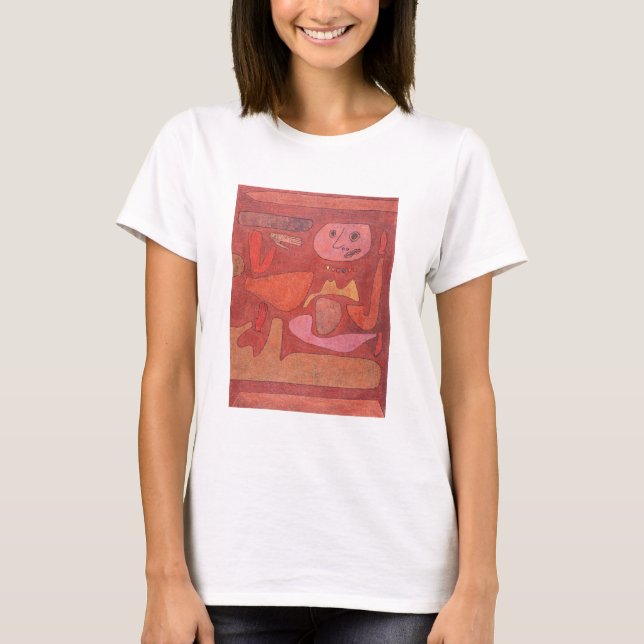 Camiseta The Man of Confusion (1939) painting by Paul Klee (Anverso)