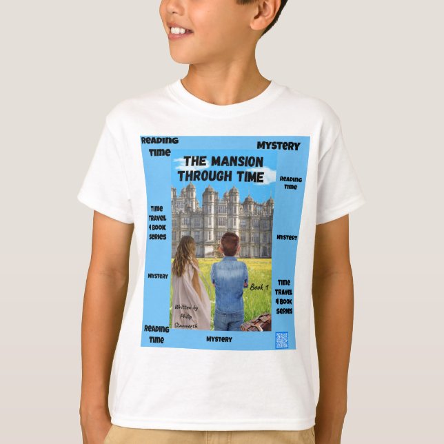 Camiseta The Mansion Through time Book Memorabilia boys (Anverso)