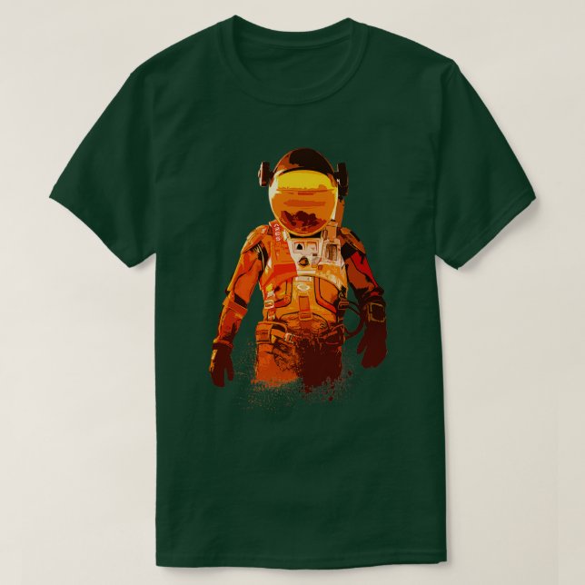 Camiseta The Martian Mars Astronaut Space space travel mart (Diseño del anverso)