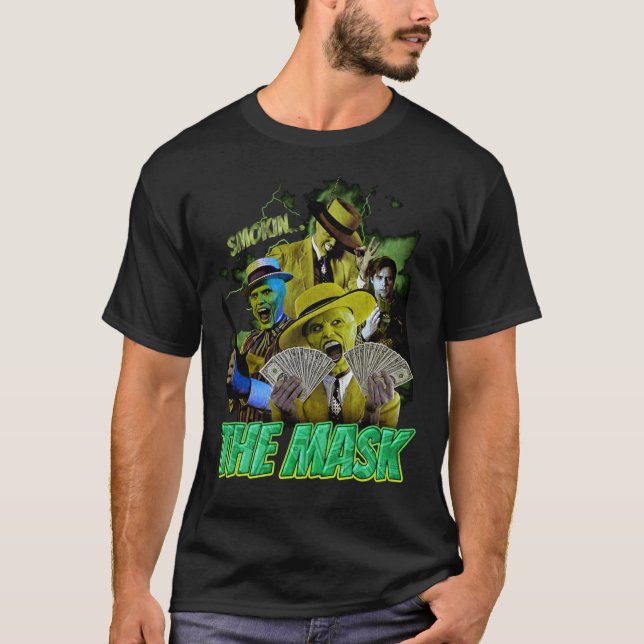 Camiseta The Mask - Bootleg Vintage   Essential  (Anverso)