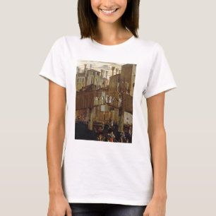 Camiseta The Miracle of the Relic of the Holy Cross, detail