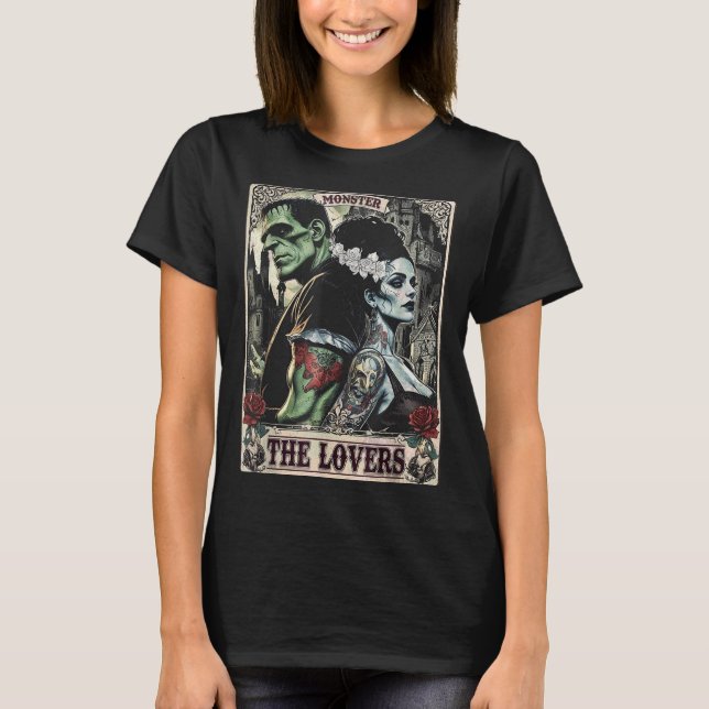 Camiseta The Monster Frankenstein And Bride The Lovers Taro (Anverso)