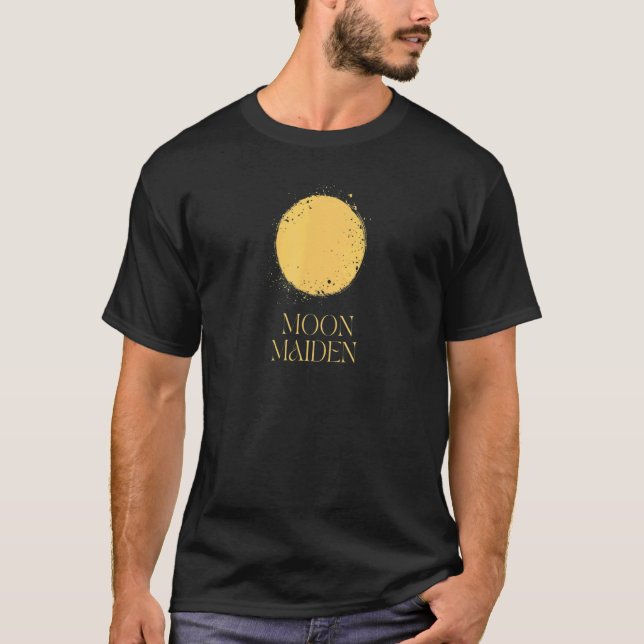 Camiseta The Moon is your guide Moon Maiden (Anverso)