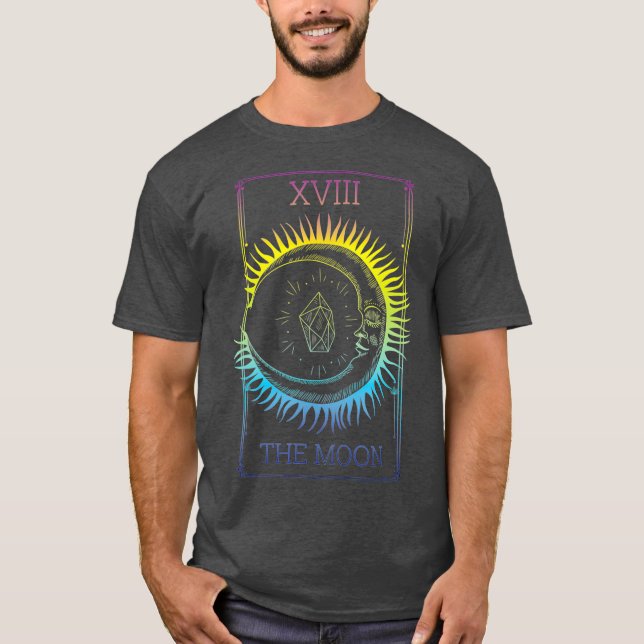Camiseta The Moon Tarot Card (Anverso)