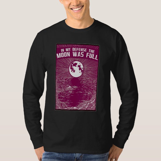 Camiseta The Moon was Full Inspirational Manifestation Crys (Anverso)