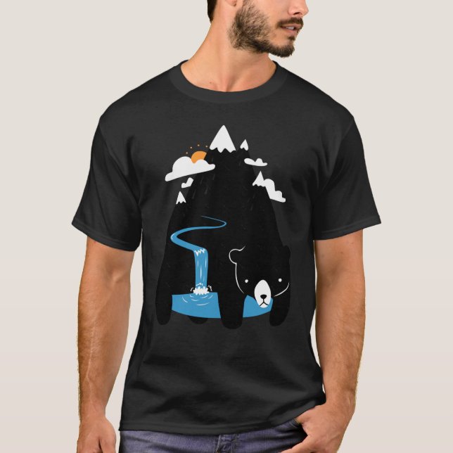 Camiseta The Mountain Bear friends (Anverso)