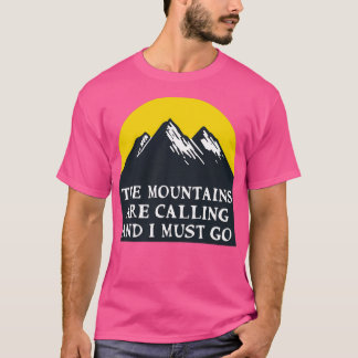 Camiseta The Mountains Are Calling 2
