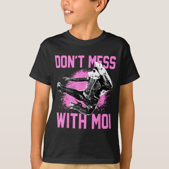 Camiseta The Muppets Miss Ggy Don't Mess With Moi Small  (Anverso)