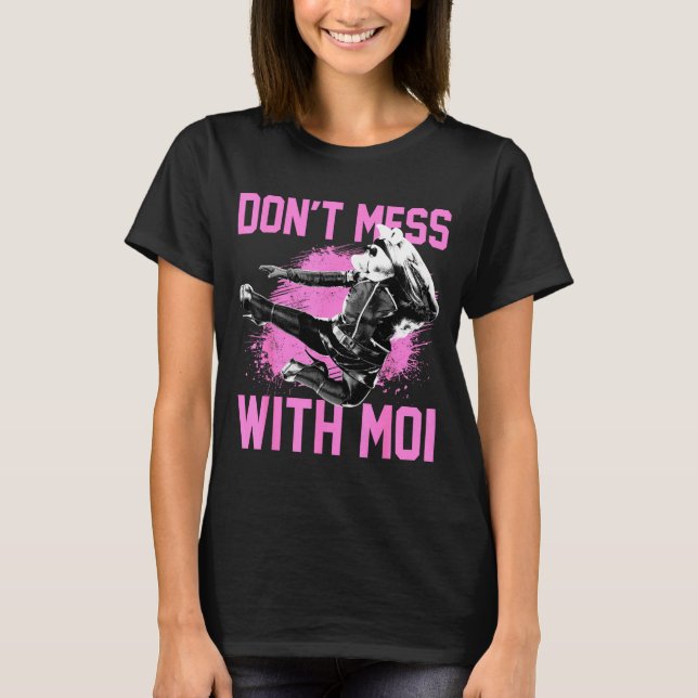 Camiseta The Muppets Miss Ggy Don't Mess With Moi Small  (Anverso)