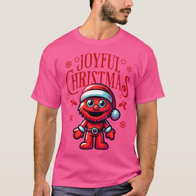 Camiseta The Muppets wish Joyful Christmas For All (Anverso)