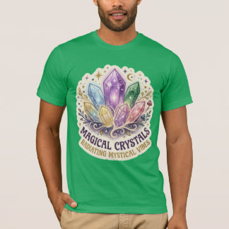 Camiseta The Mystic Prism | Enchanted Crystal Cluster Graph