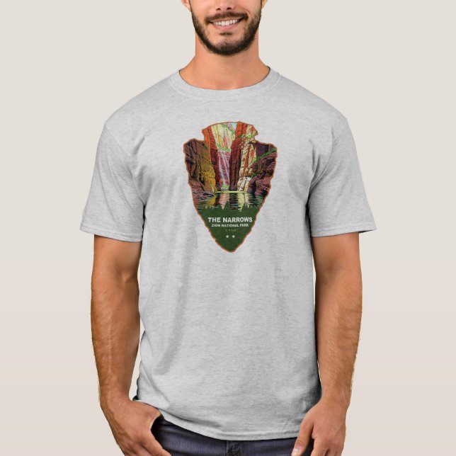 Camiseta The Narrows Zion National Park Arrowhead (Anverso)