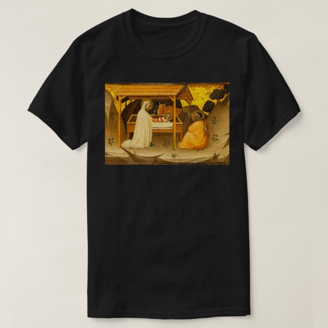 Camiseta The Nativity Merry Christmas (Diseño del anverso)