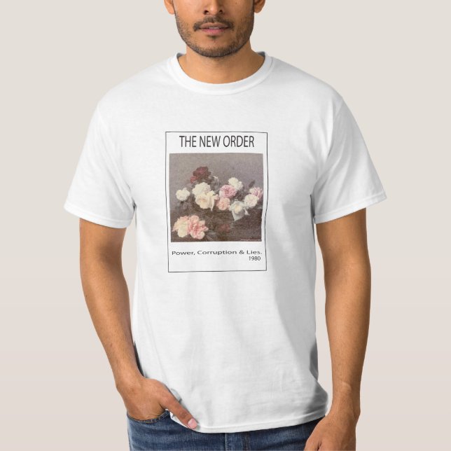 Camiseta the new order 1980 (Anverso)