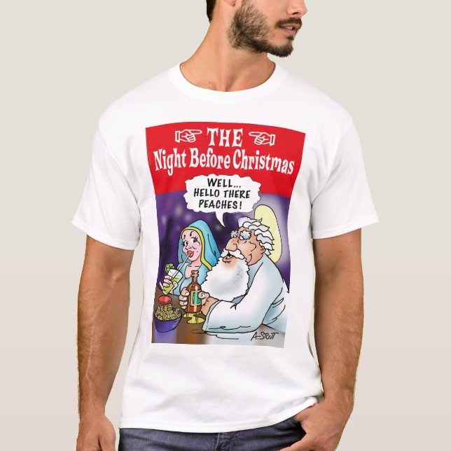 Camiseta THE Night Before Christmas - (Anverso)