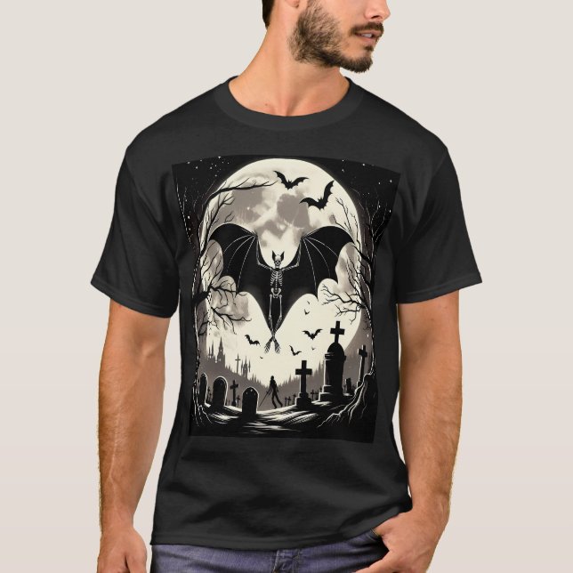 Camiseta The Night of the Skeletal Bat (Anverso)