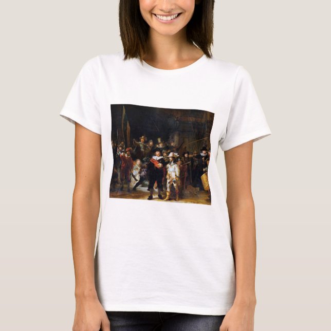 Camiseta The Night Watch, Rembrandt, 1642 (Anverso)