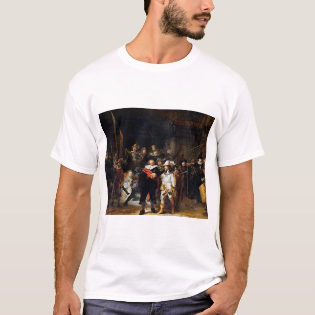 Camiseta The Night Watch, Rembrandt, 1642 (Anverso)