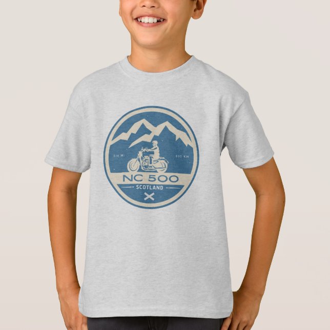 Camiseta The North Coast 500 scotland adventure nc 500 (Anverso)