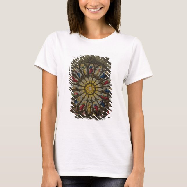 Camiseta The North Window, plate D from 'Westminster Abbey' (Anverso)