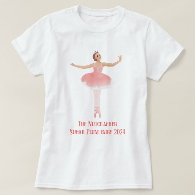 Camiseta The Nutcracker 2024 - Sugar Plum Fairy (Diseño del anverso)