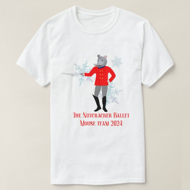Camiseta The Nutcracker - Mouse Team 2024 (Diseño del anverso)