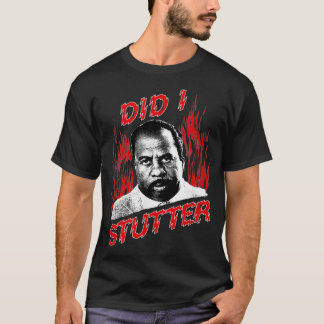 Camiseta The Office Did I Stutter Flames 