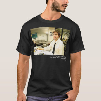 Camiseta The Office Jim Smirking with Quote