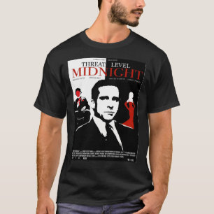 Camiseta The Office Threat Level Midnight Movie Poster Post