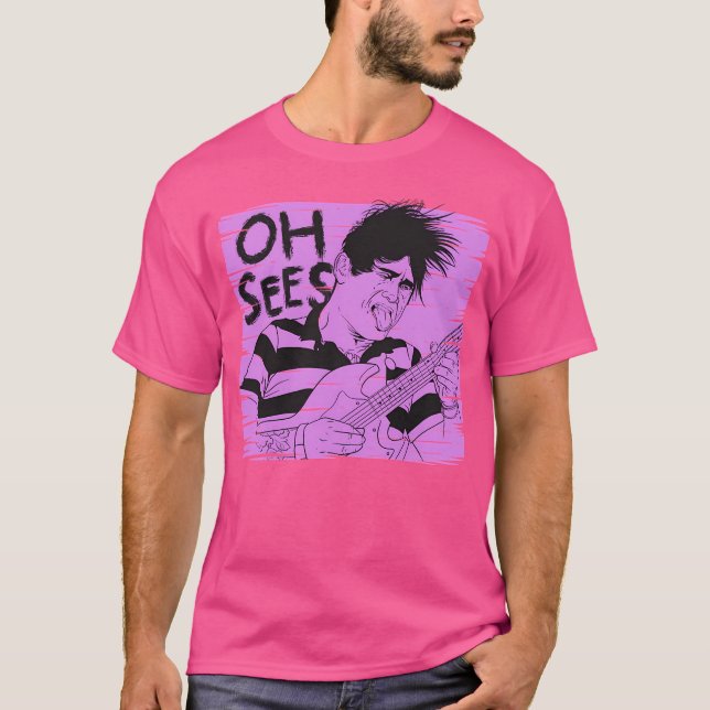 Camiseta The Oh Sees John Dwyer Merch (Anverso)