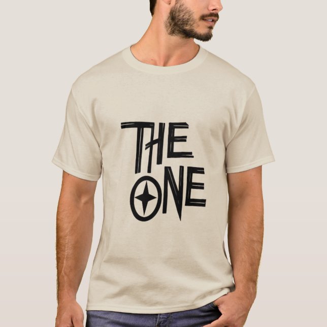 Camiseta The One T-Shirt – For the Main Character Energy (Anverso)