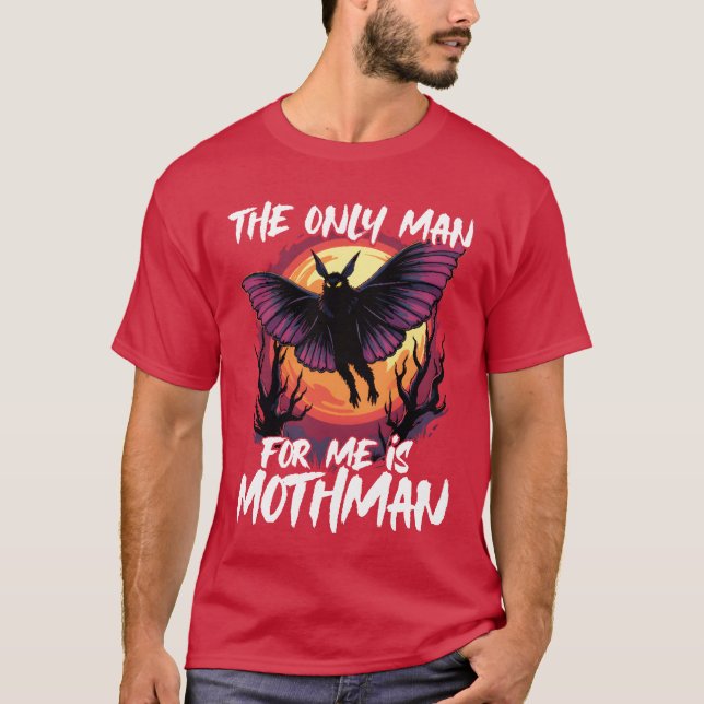 Camiseta The Only man For hes me Isman Cryptid boy (Anverso)