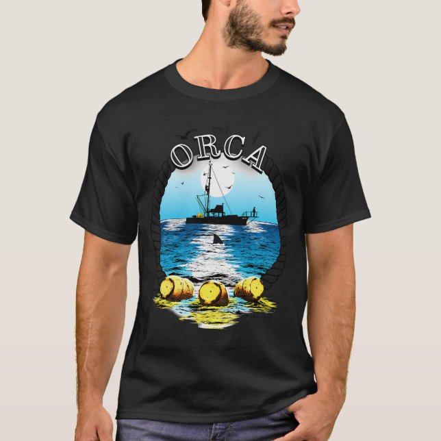 Camiseta The Orca Three Yellow Barrels (Anverso)