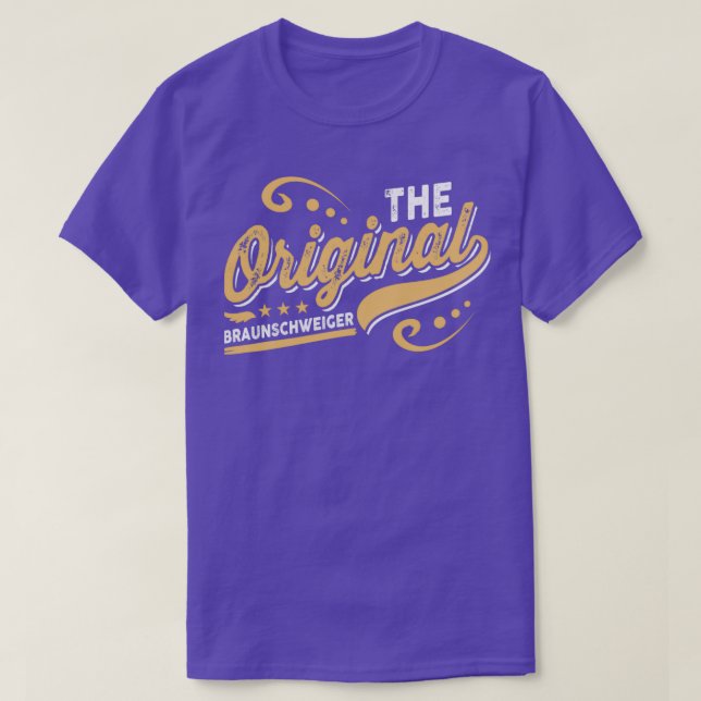 Camiseta The original Braunschweiger (Diseño del anverso)