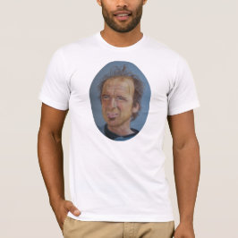 Camiseta &The oval Piscardo-LG del retrato de Steve Riedel