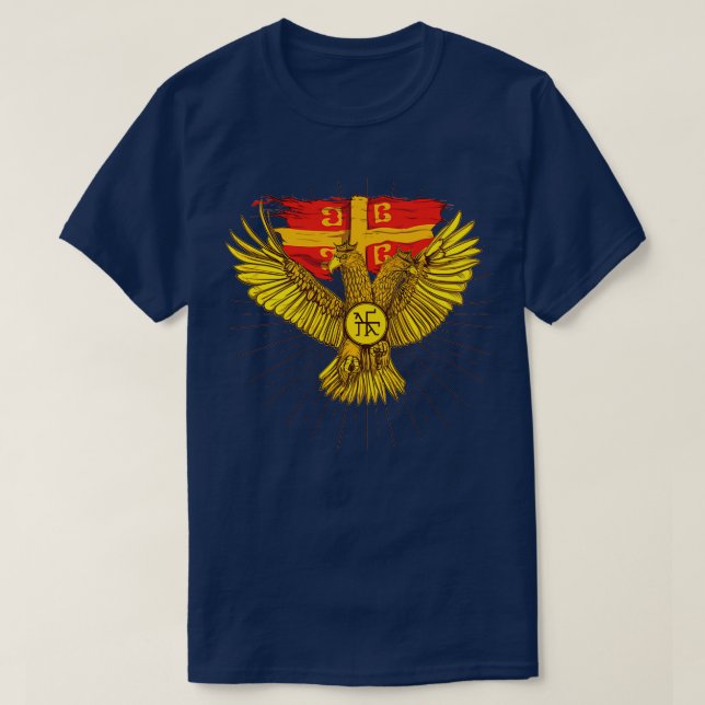 Camiseta The Palaiologos doubleheaded eagle (Diseño del anverso)