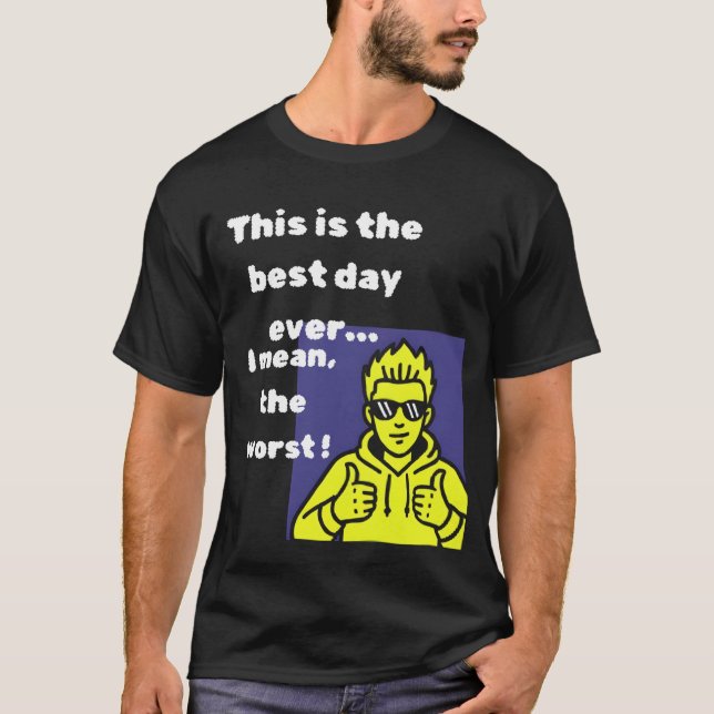 Camiseta The Paradox Collection: Opposite Day & Quirky Humo (Anverso)